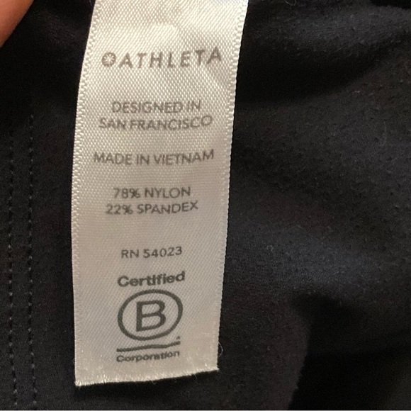 ATHLETA Rainier High Rise Tight Leggings in Black S - Picture 13 of 14